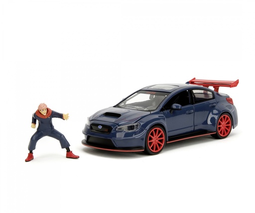 [JAD-253255063] Jada - Jujutsu Kaisen® - Yuji Itadori & 2016 Subaru WRX STI Widebody - 1/24