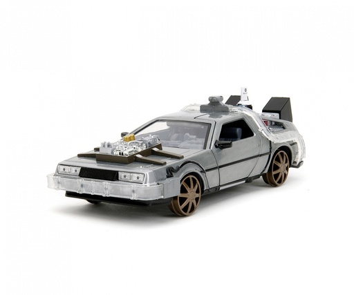 [JAD-253255073] Jada - Back To The Future 3® - Time Machine Delorean DMC - Avec effet de lumières - 1/24