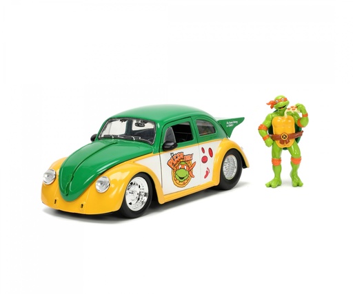 [JAD-253285002] Jada - Ninja Turtles® - Michelangelo & 1959 Volkswagen Drag Beetle - 1/24