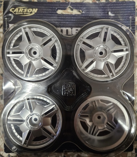 [CAR-900026] Carson - Pneus "extrême drift" sur jantes - 1/10 - (4 pièces)