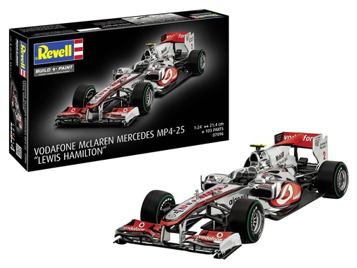 [REV-07096] Revell - McLaren Mercedes MP4-25 - L. Hamilton - 21.4 cm long - 103 pièces - 1/24