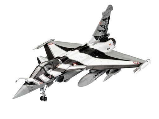 [REV-63901] Revell - Model Set - Dassault Aviation Rafale C - Envergure 32.3 cm  - 204 pièces - 1/48 (y compris colle, peintures et pinceaux)