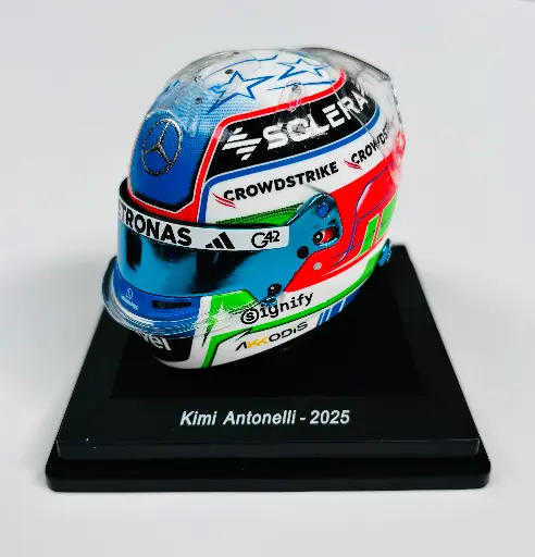 [SPA-HF186] Spark - Casque Kimi Antonelli - #12 - Mercedes-AMG - 2025 - 1/5