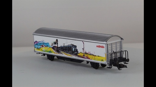 [MAR-4735,918] Märklin 4735,918 - Wagon couvert Hbils «Loisl 1.» - SBB-CFF - HO
