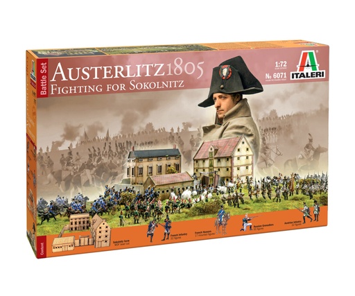 [ITA-6071] Italeri 6071 - Battle Set - Austerlitz 1805 Sokolnitz - 1/72