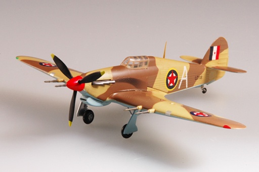 [OKAZ-EAS-37268] Easy Model - Hawker Hurricane MKII/TROP - Yugoslavia 1944 - Avec support de présentation - 1/72 - (Occasion vérifiée)