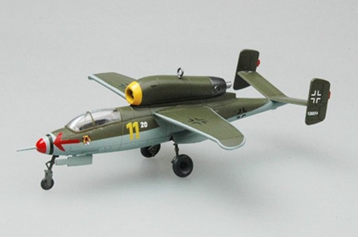 [OKAZ-EAS-36347] Easy Model - Heinkel He-162A-2 - May 1945 - Avec support de présentation - 1/72 - (Occasion vérifiée)