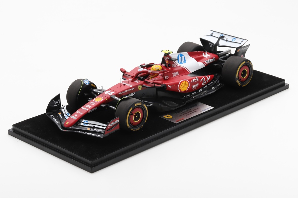 [LOO-LS18F1074] Looksmart - Ferrari SF-25 Formula 1- # 44 - Lewis Hamilton - 1er China Sprint Race 2025 - 1/18