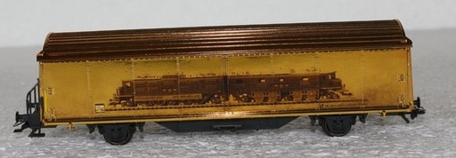 [MAR-4735,934] Märklin 4735,934 - Wagon couvert Gold (Doré à la feuille) Hbils «Ae 8/14» - SBB-CFF - HO