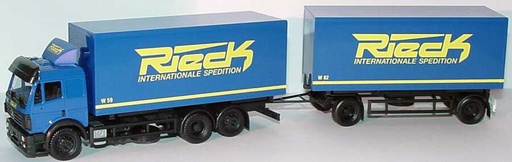 [HER-143769] Herpa 143769 - Mercedes-Benz SK '94 -Wechselkoffer-Hängerzug 3a/2a  - 1/87