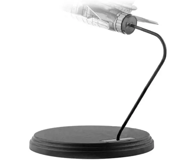 [HOM-HS0008] Hobby Master - Support de présentation pour Jet Fighters du type MIG-29 - F-35A - Japan F-2 - Avec tiges de fixation sur sortie de réacteurs - 1/72