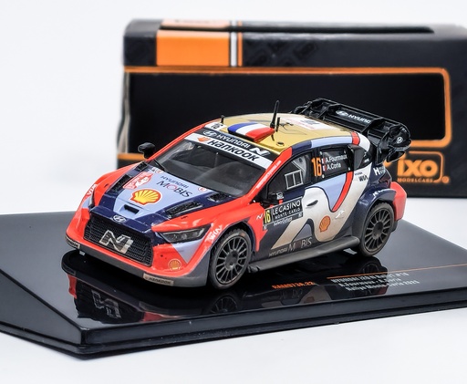 [IXO-RAM973A.22] IXO - Hyundai i20 N Rally 1 - #16 - Fourmaux / Coria - Rallye Monte-Carlo 2025 - 1/43