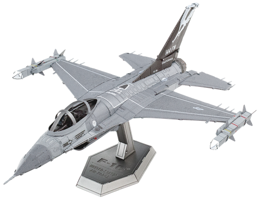 [MET-5701046] Metal Earth - Lockheed Martin F-16 Fighting Falcon - United States Air Force - Kit Metal 3D - 1/84