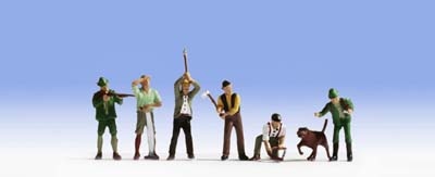 [NOC-15060] Noch 15060 - Chasseurs et Bûcherons (6 personnes) - HO