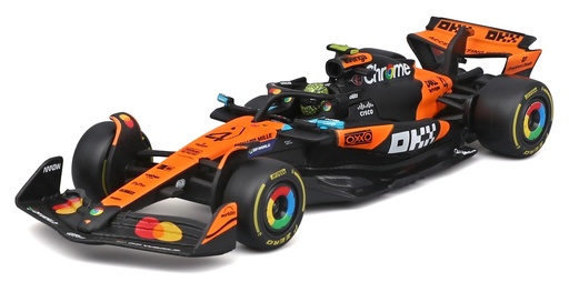 [BUR-1838249-4] Burago - McLaren F1 Team - MCL39 - L. Norris  #4 - Australian GP 2025 - 1/43