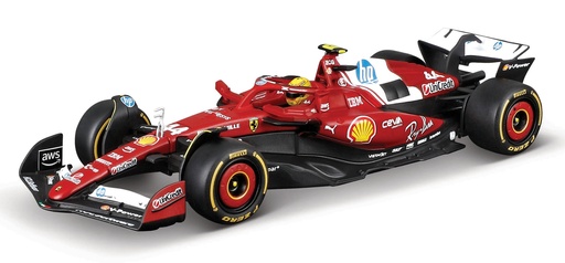 [BUR-1836852-44] Burago - Ferrari F1 SF25 - #44 - Lewis Hamilton - 2025 - 1/43