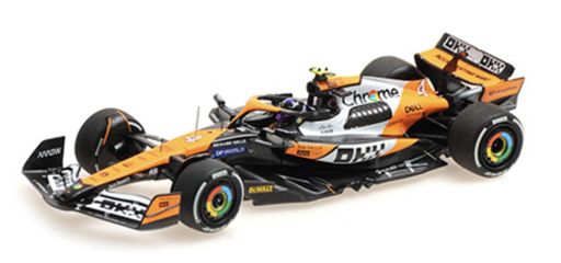 [MIN-537246104] Minichamps - McLaren Formula 1 Team MCL38  - #4 - L. Norris - Winner Singapore GP 2024 - 1/43 - Edition limitée à 432 pièces