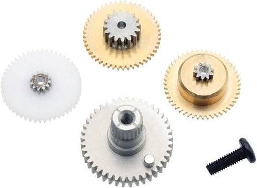 [HIT-PN55303] Hitec - 55303 - Set de pignons métal pour servo moteurs HS-645