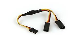 [HIT-57351S] Hitec - 57351S - Câble de rallonge en Y - 6 pouces pour le 5e canal du Micro RX
