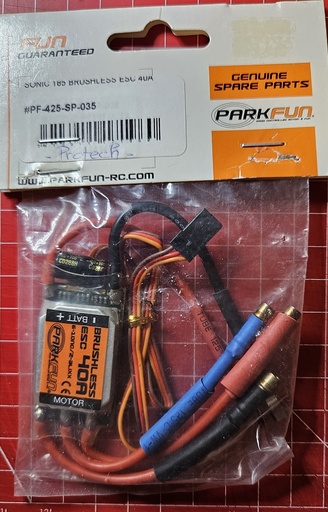 Parkfun PF-425-SP-035 - Régulateur de vitesse pour Brushless - Pour Sonic 185 - ESC 40A