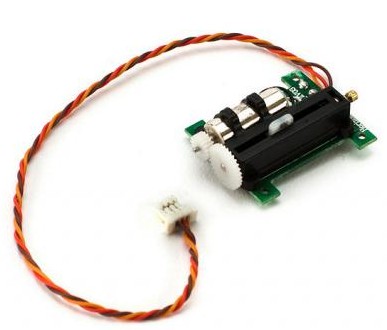 [SPE-SPMSH2040T] Spektrum - Micro servo linéaire performance 2.9Gr (queue)  pour Ultra-micro hélicoptère, queue et anti-couple