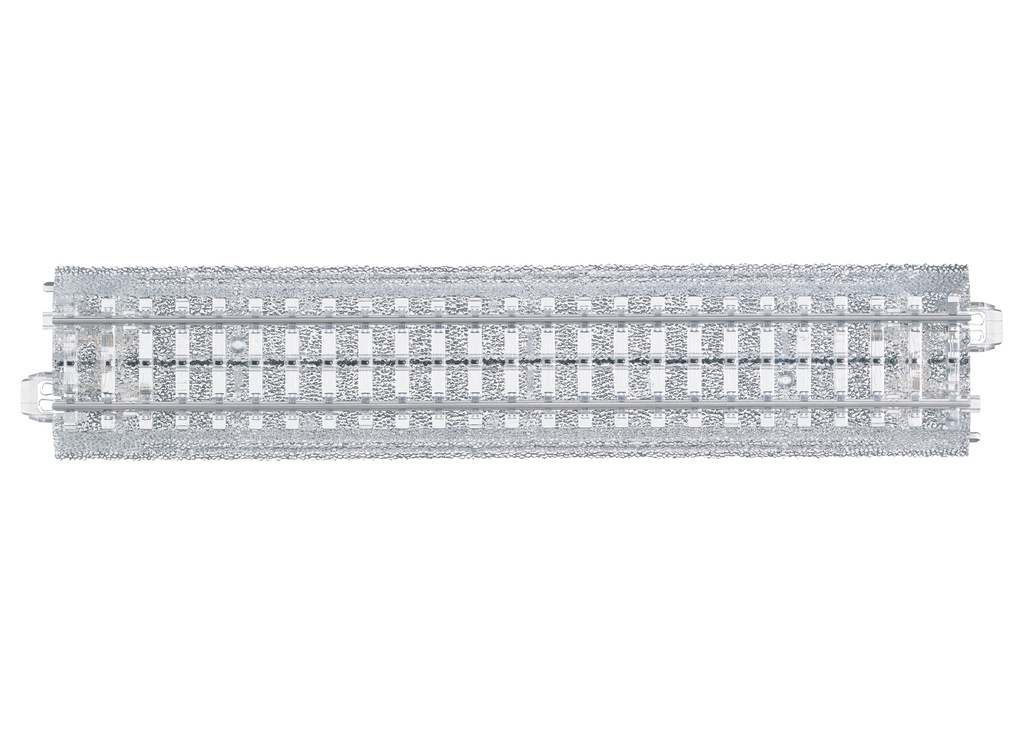 [MAR-20197] Märklin 20197 (équivalent au 24188) - Rail droit 188.3 mm - Transparent - Idéal pour les présentations - HO