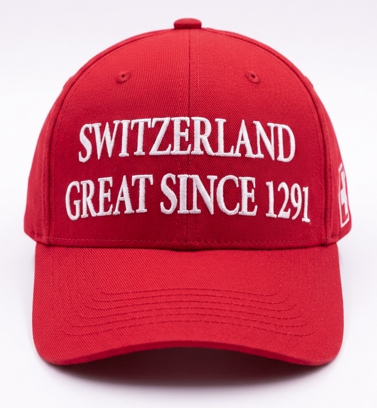 [MEI-251580] Casquette suisse "Switzerland great since 1291"