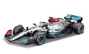 [BUR-1838066-44] Burago Mercedes AMG F1 W13 Hamilton 2022 - 1/43