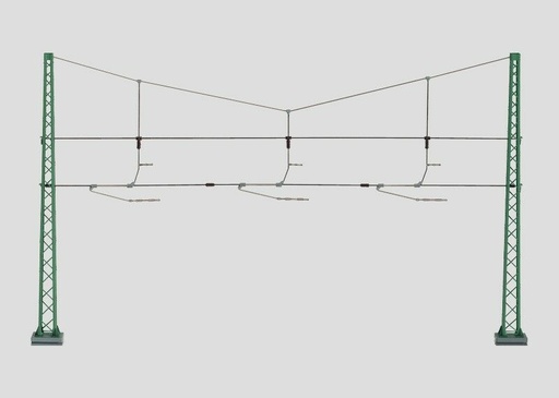 [MAR-74131] Märklin 74131 Ensemble de suspension de caténaire pour 3 voies