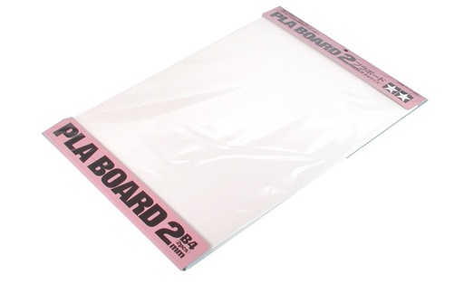 [TAM-70146] Tamiya Feuille plastique ABS blanc épaisseur 2mm - 364 x 257mm (1 pièce)