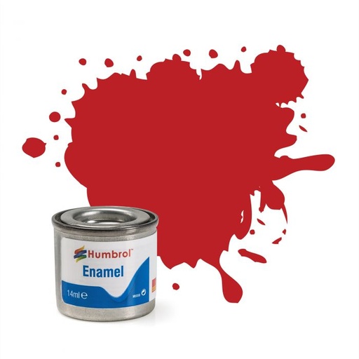 [HUM-AA.0655] Humbrol 60 Rouge écarlate mat 14ml