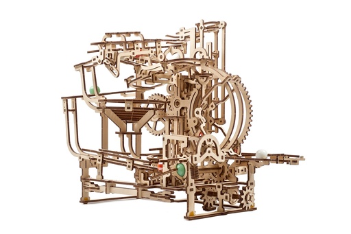 [UGE-412128] Ugears Circuit à billes escalier 3 niveaux 3D (355 pièces)
