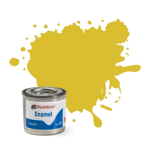 [HUM-AA.0895] Humbrol 81 Jaune pâle mat 14ml