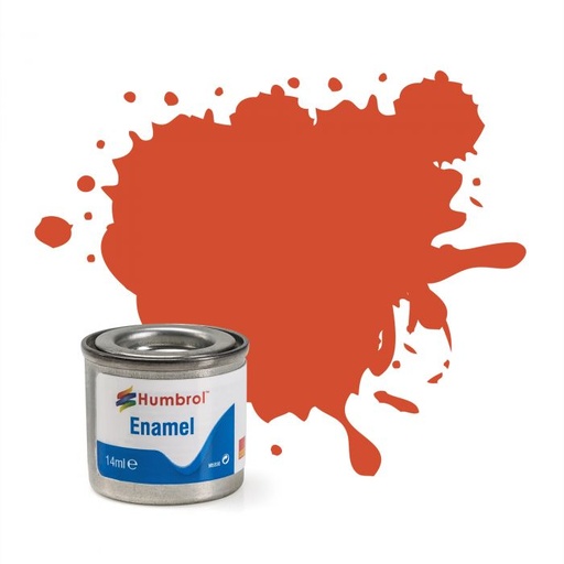 [HUM-AA.1451] Humbrol 132 Rouge satiné 14ml