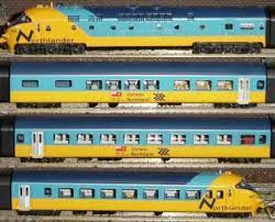 [LEM-1982] Lemaco - Rame Ontario Northland Rail Services - 4 éléments - 056/2 - HO