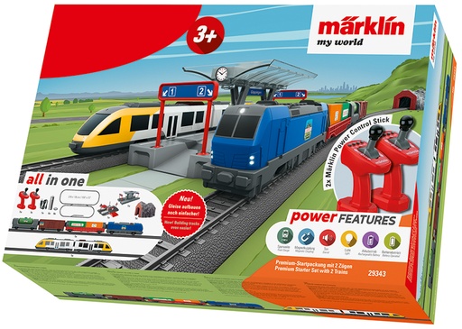 [MAR-29343] Märklin 29343 Coffret départ Premium "2 trains" My World