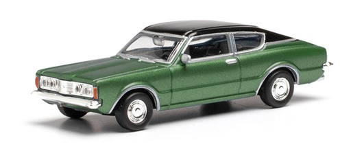 [HER-033398-002] Herpa Ford Taunus coupé bleue verte 1/87