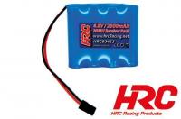 [HRC-05411F] HRC - Accu récepteur NiMH 4.8V 1100 mAh plat