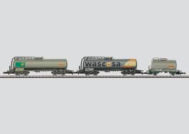 [MAR-82202] Mini-Club 82202 - Set de wagons containers BP, Wascosa "Z"