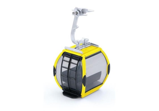[JC-82002] JC 82002 - Télécabine HO Omega IV jaune - 1/87