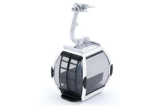 [JC-82004] JC 82004 - Télécabine HO Omega IV blanc - 1/87
