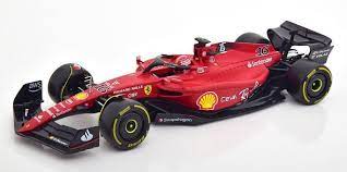 [BUR-1816811-16] Burago - Ferrari F-1 75 2022 Charles Leclerc  1/18