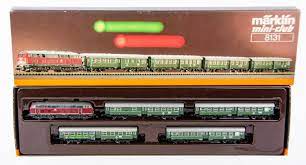 [MAR-8131] Mini-Club 8131 - Composition tractée de wagons voyageurs "Allgäu-Zollern-Bahn" "Z"