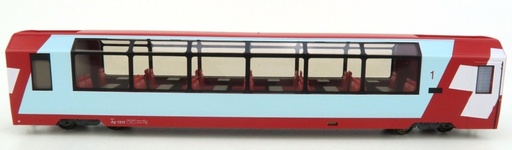 Bemo 3289 113 - Wagon Panoramique RhB Ap 1313 "GEX"- HOm