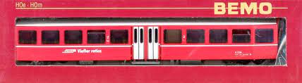 [BEM-3284 126] Bemo 3284 126 - Voiture voyageurs RhB B 2336 - HOm