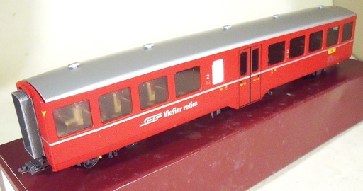 [BEM-3286 120] Bemo 3286 120 - Voiture voyageurs RhB B 2340 - HOm