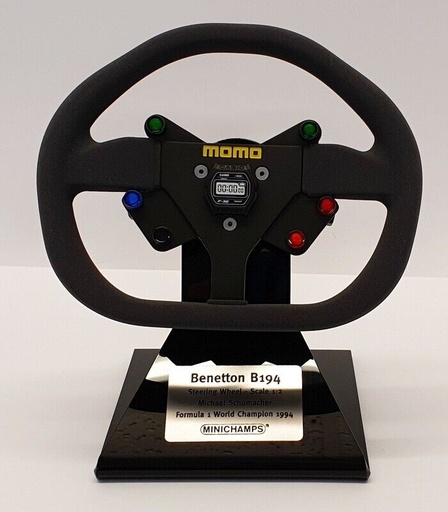 [MIN-200 941605] Minichamps Benetton Ford B194 - M. Schumacher - Volant - World Champion 1994 - Échelle 1/2