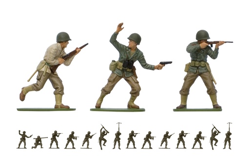 [AIR-21.A02703V] Airfix - WWII U.S. Infantry - 1/32