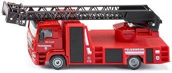 [SIK-2114] SIKU 2114 - Camion Pompiers avec échelle - 1/50