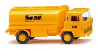 [WIK-080747] Wiking 080747 - Camion citerne "Agip" - 1/87